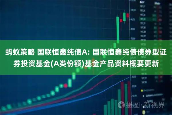 蚂蚁策略 国联恒鑫纯债A: 国联恒鑫纯债债券型证券投资基金(A类份额)基金产品资料概要更新