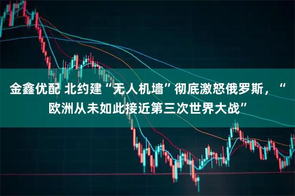 金鑫优配 北约建“无人机墙”彻底激怒俄罗斯，“欧洲从未如此接近第三次世界大战”